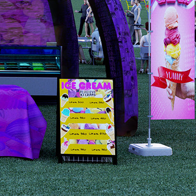 【屋外イベント】屋外用ディスプレイセット|誉PRINTING