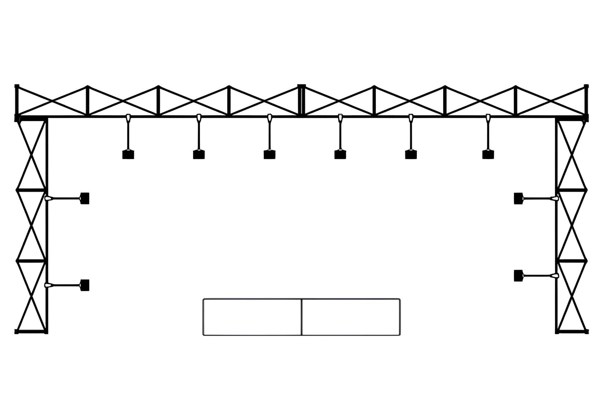 レゴポップアップ 3×6kit NO.1【2小間用(3m×6m)】|誉PRINTING
