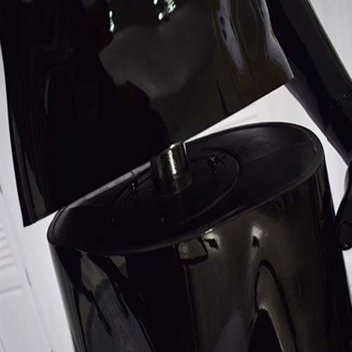 ヘッドレス 女性マネキン【グロスブラック】|誉PRINTING