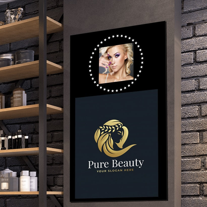 ブラックスチレンボード+塩ビ粘着シート A2サイズ|誉PRINTING