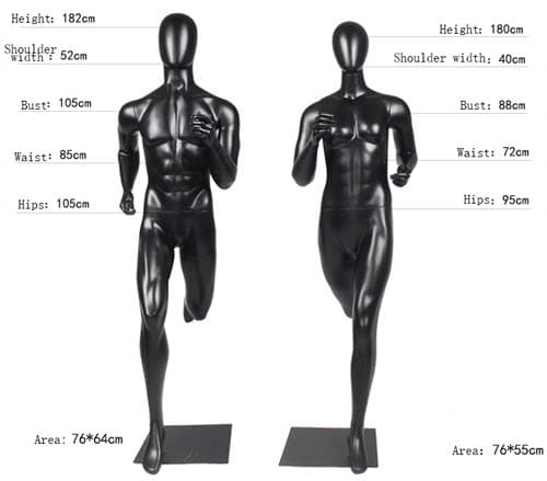 【スポーツマネキン・ランニング】全身 メンズ / レディース|誉PRINTING