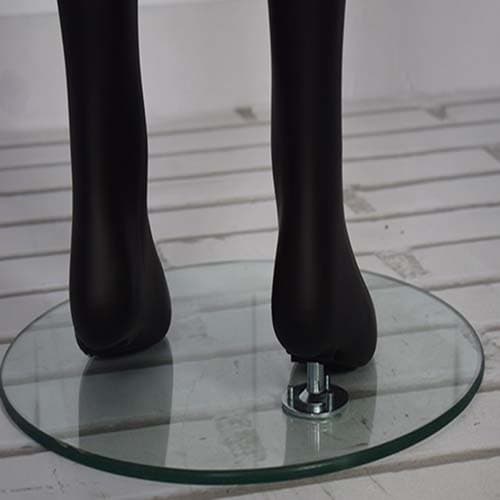 パンツボディ 下半身 男性マネキン【マットブラック】|誉PRINTING