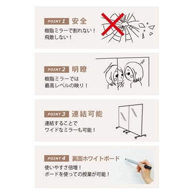 <国産>ミラーボード/スチールホワイトボード|誉PRINTING