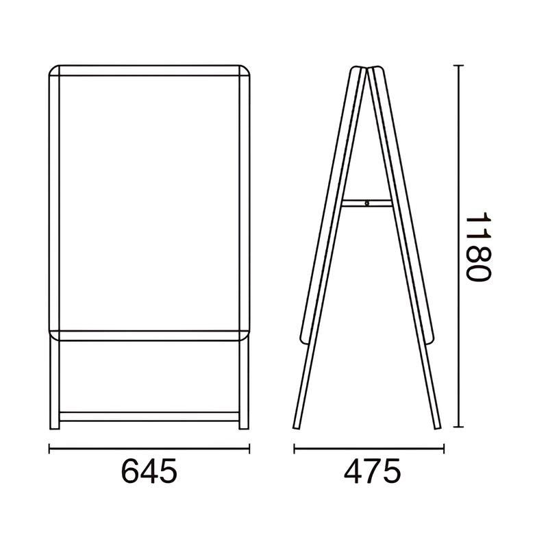 マルチグリップA A1両面 シルバー|誉PRINTING