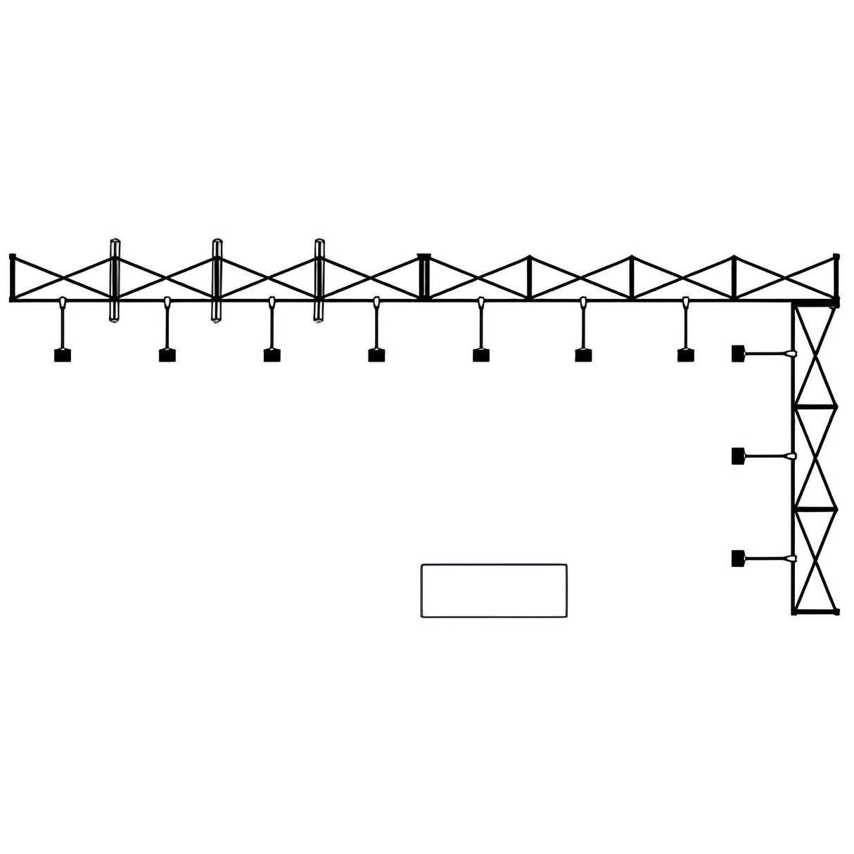 レゴポップアップ 3×6kit NO.7【2小間用(3m×6m)】|誉PRINTING