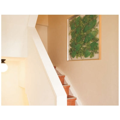 グリーン 艶消しアクリル ライトブラウンフレーム|誉PRINTING