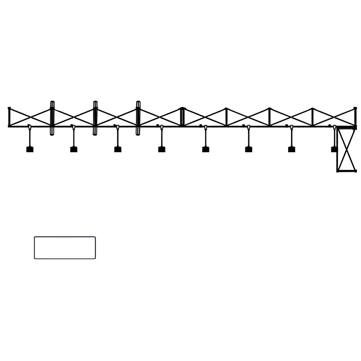 レゴポップアップ 3×6kit NO.10【2小間用(3m×6m)】|誉PRINTING