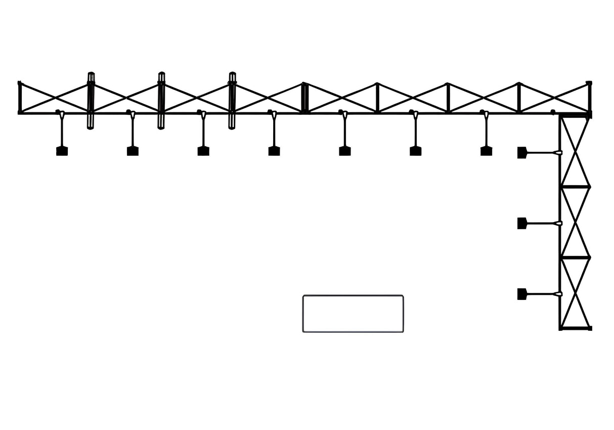 レゴポップアップ 3×6kit NO.8【2小間用(3m×6m)】|誉PRINTING