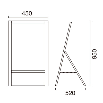 A面ボードカスタム (片面仕様)|誉PRINTING