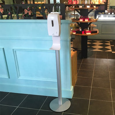【コロナ対策】自動消毒液噴霧器 フロアタイプ|誉PRINTING