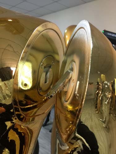 全身 女性マネキン【ゴールド】|誉PRINTING