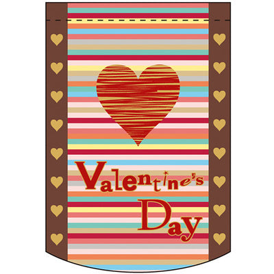 変形タペストリー&フラッグ-GNB バレンタインデー(10) (円カット)(3コ入)|誉PRINTING