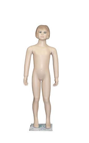 子供 全身マネキン【リアルフェイス】H1150?1360|誉PRINTING