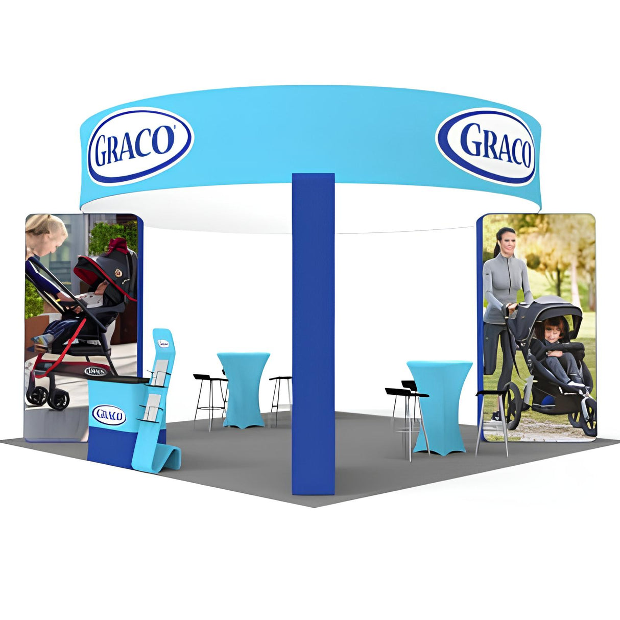 セットディスプレイセット 13 【4小間 (6m×6m)】|誉PRINTING