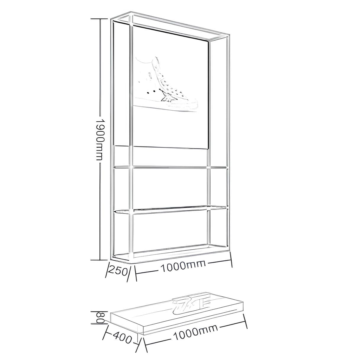 アイアンラックディスプレイ-03|誉PRINTING