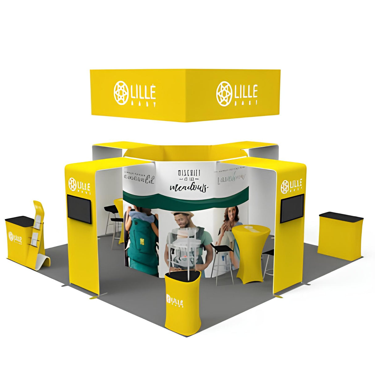 セットディスプレイセット 16【4小間 (6m×6m)】|誉PRINTING