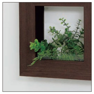 デザインポット アートパネル風 カップ付き ブラウン|誉PRINTING