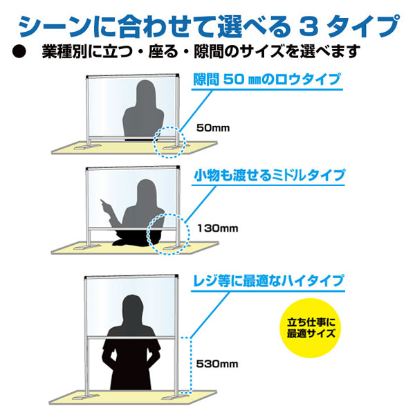 【コロナ対策】飛沫防止パーテーション|誉PRINTING