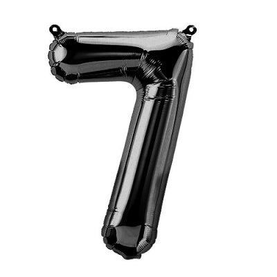 プレミアムレターバルーン (ローズゴールド,ゴールド,シルバー,マゼンタ,ブルー,ブラック)(16",34")「7」|誉PRINTING