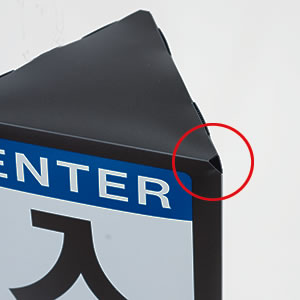 ポールカバーサイン H1100|誉PRINTING