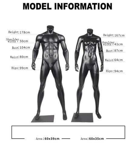 【スポーツマネキン】全身マッスルボディ メンズ / レディース|誉PRINTING