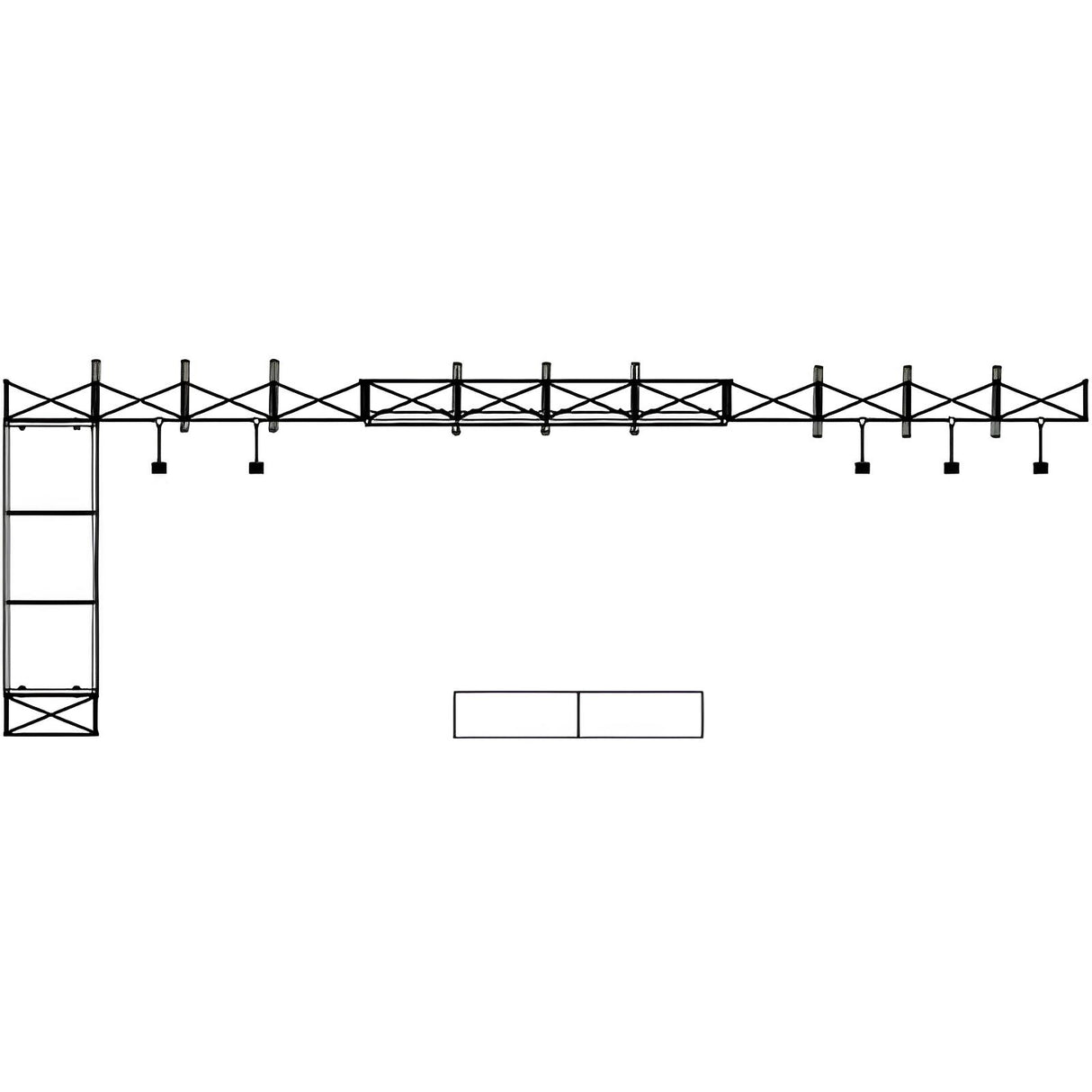 レゴポップアップ 3×9kit NO.2【3小間用(3m×9m)】|誉PRINTING