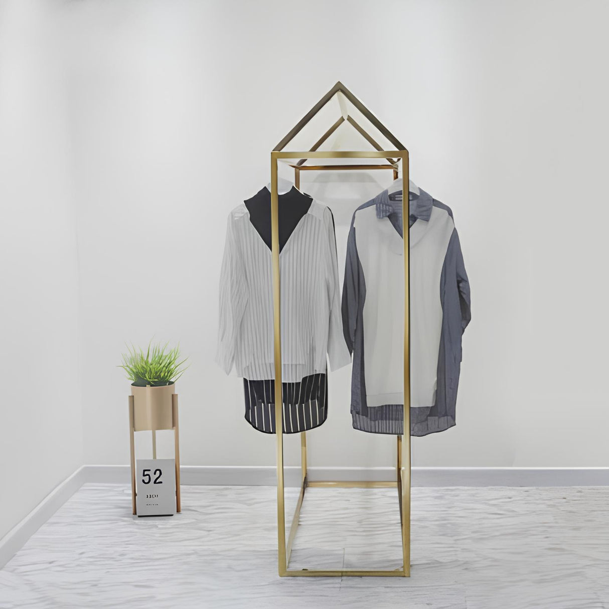 カスタマイズ製メタルハンガーラック19|誉PRINTING