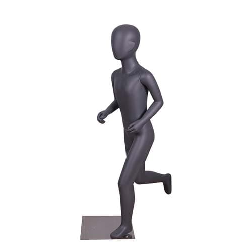 子供用フルボディ マネキン【ブラック】A|誉PRINTING