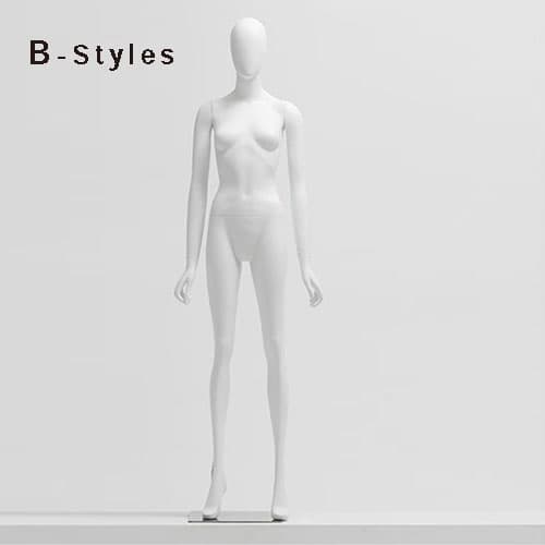 全身 ホワイト女性マネキン|誉PRINTING