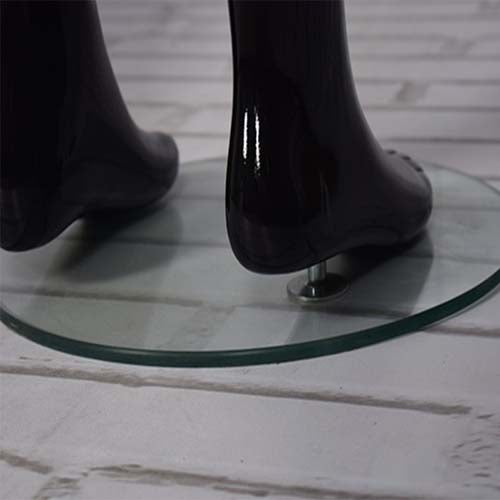 パンツボディ 下半身 女性マネキン【グロスブラック】|誉PRINTING