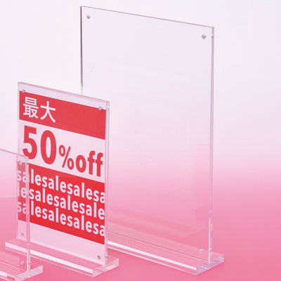 アクリルマグT型スタンド (2セット)|誉PRINTING