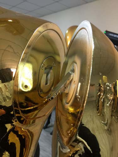 全身 女性マネキン【ゴールドクローム】|誉PRINTING