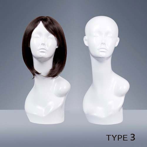 マネキンヘッド (ホワイト) 全4種|誉PRINTING