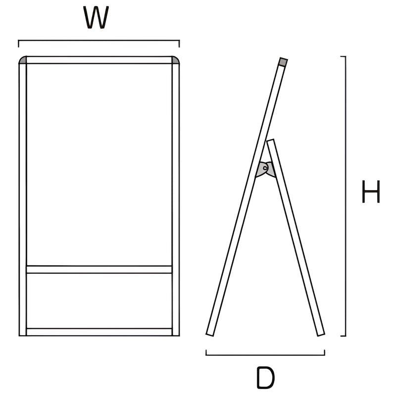 バリウススタンド看板 ブラックボード|誉PRINTING
