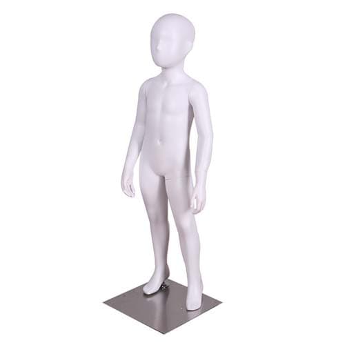 子供用フルボディ マネキン【ホワイト】A|誉PRINTING