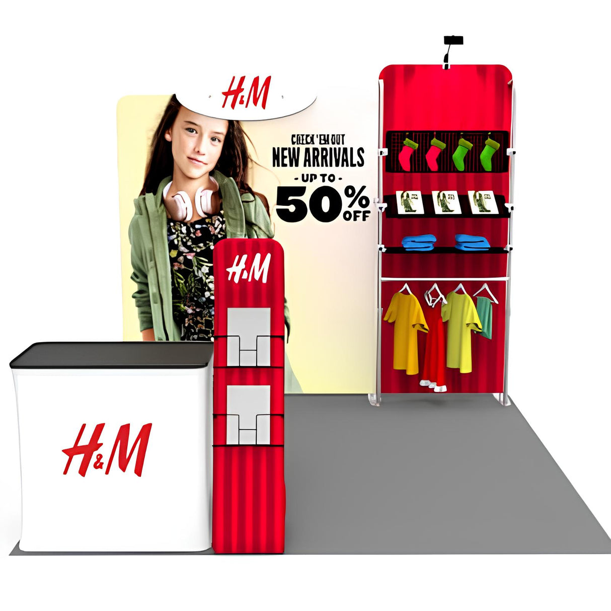 ファブリックバナースタンド02|誉PRINTING