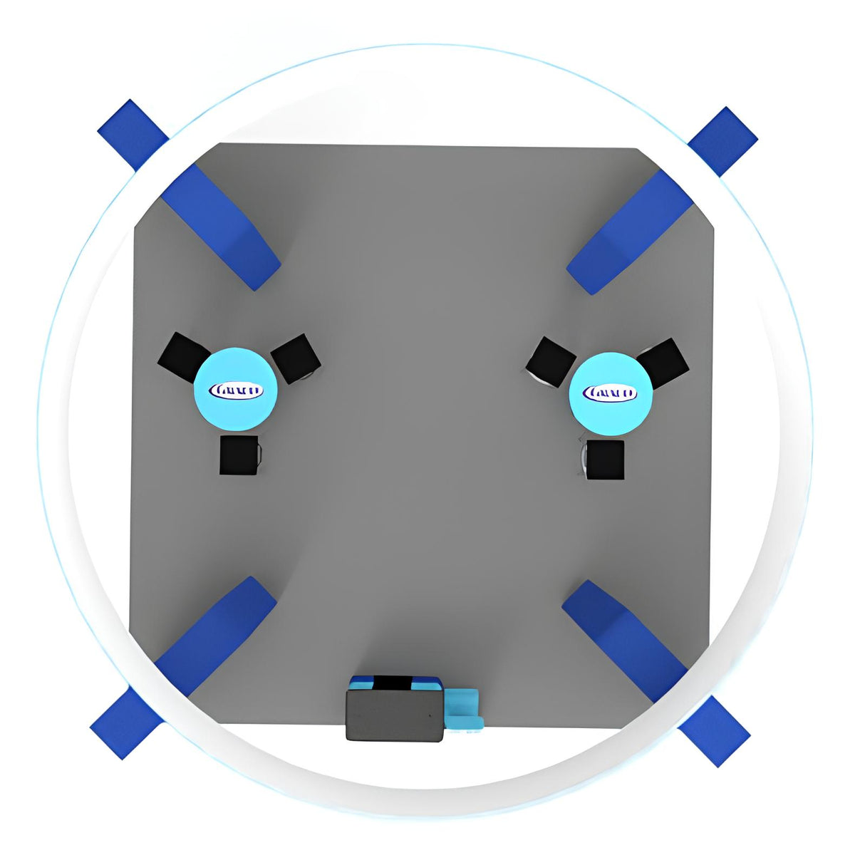 セットディスプレイセット 13 【4小間 (6m×6m)】|誉PRINTING