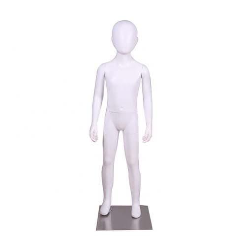子供用フルボディ マネキン【ホワイト】B|誉PRINTING