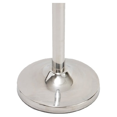 ロープパーテーションQ01Cシルバー|誉PRINTING