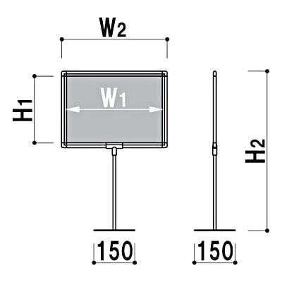 マグネット式ポスタースタンド|誉PRINTING