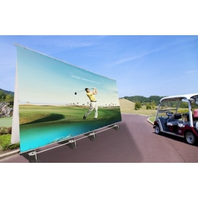 メッシュターポリン印刷 600×1800|誉PRINTING