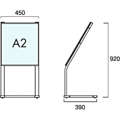 C型フロアスタンドA2|誉PRINTING