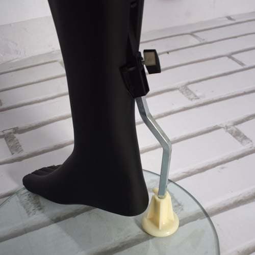 ヘッドレス 男性マネキン【マットブラック】|誉PRINTING