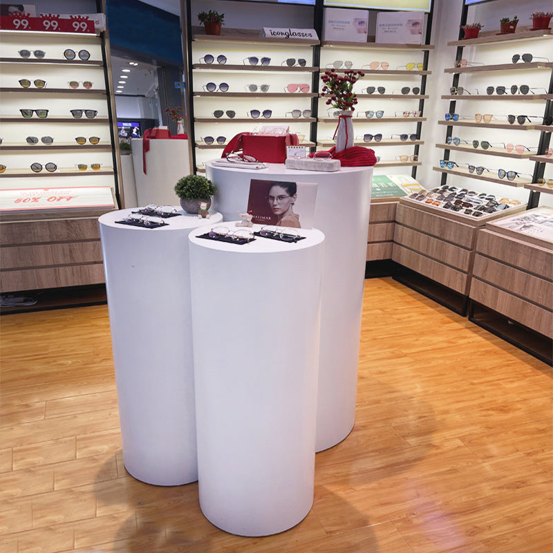 円柱型展示台 テーブル|誉PRINTING