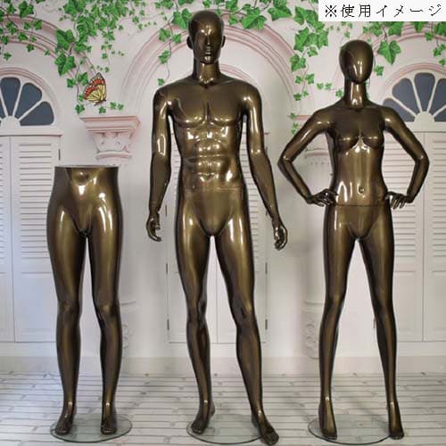 全身 女性マネキン【ブロンズゴールド】|誉PRINTING