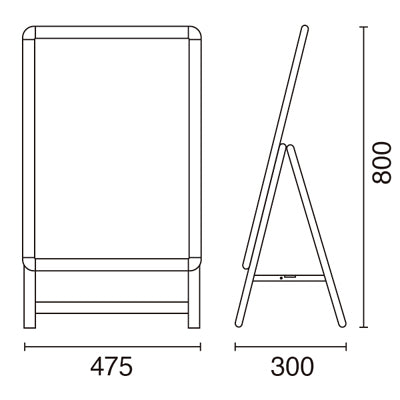 グリップA A2 片面|誉PRINTING