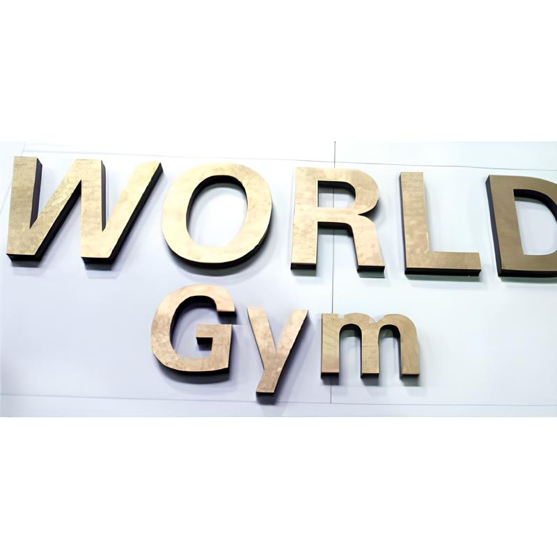 シート貼りアクリル文字 厚み5mm