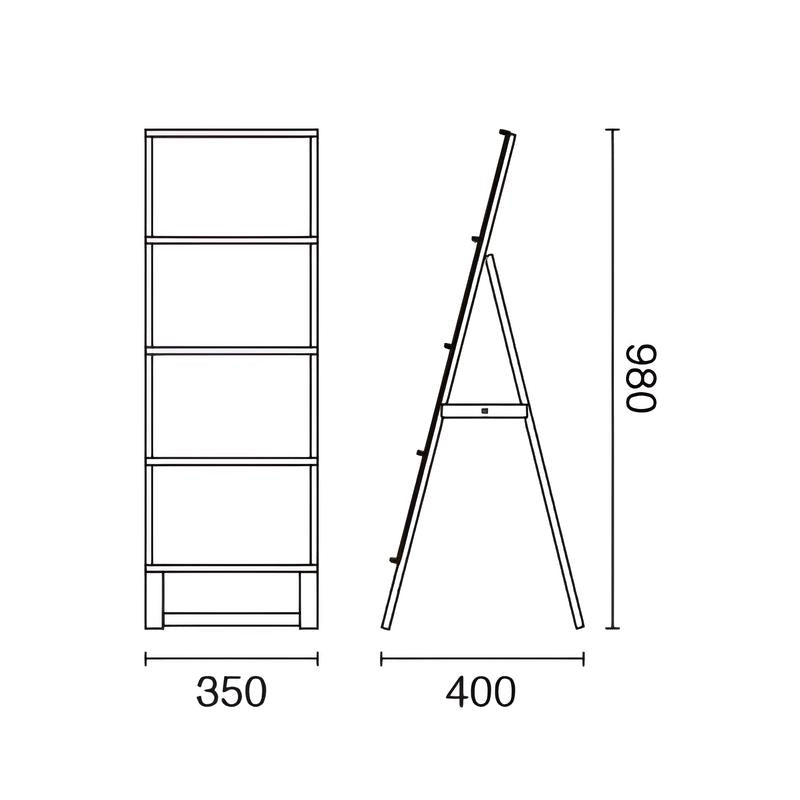 ウイークリースタンド A4ヨコ×4 片面|誉PRINTING