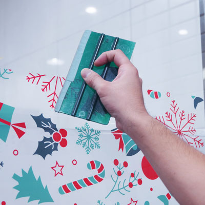 再剥離ポスター600×500mm(透明糊)|誉PRINTING