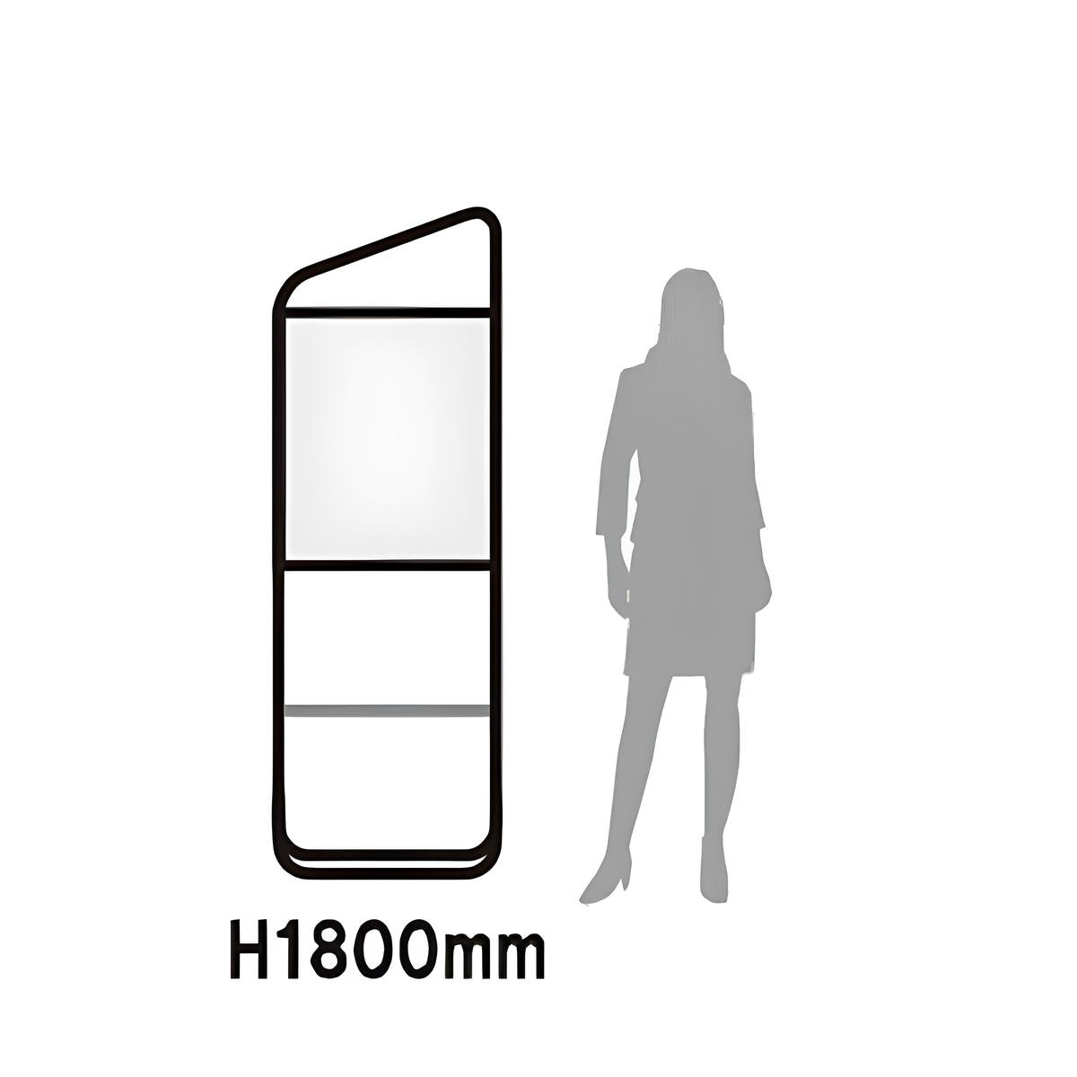アングルバナー 棚付きAタイプ(W600)|誉PRINTING
